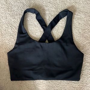 Black “Simone” High Support Sports Bra
